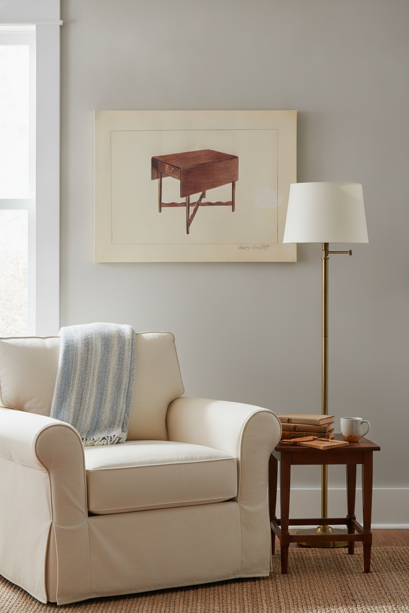 Drop-Leaf Table