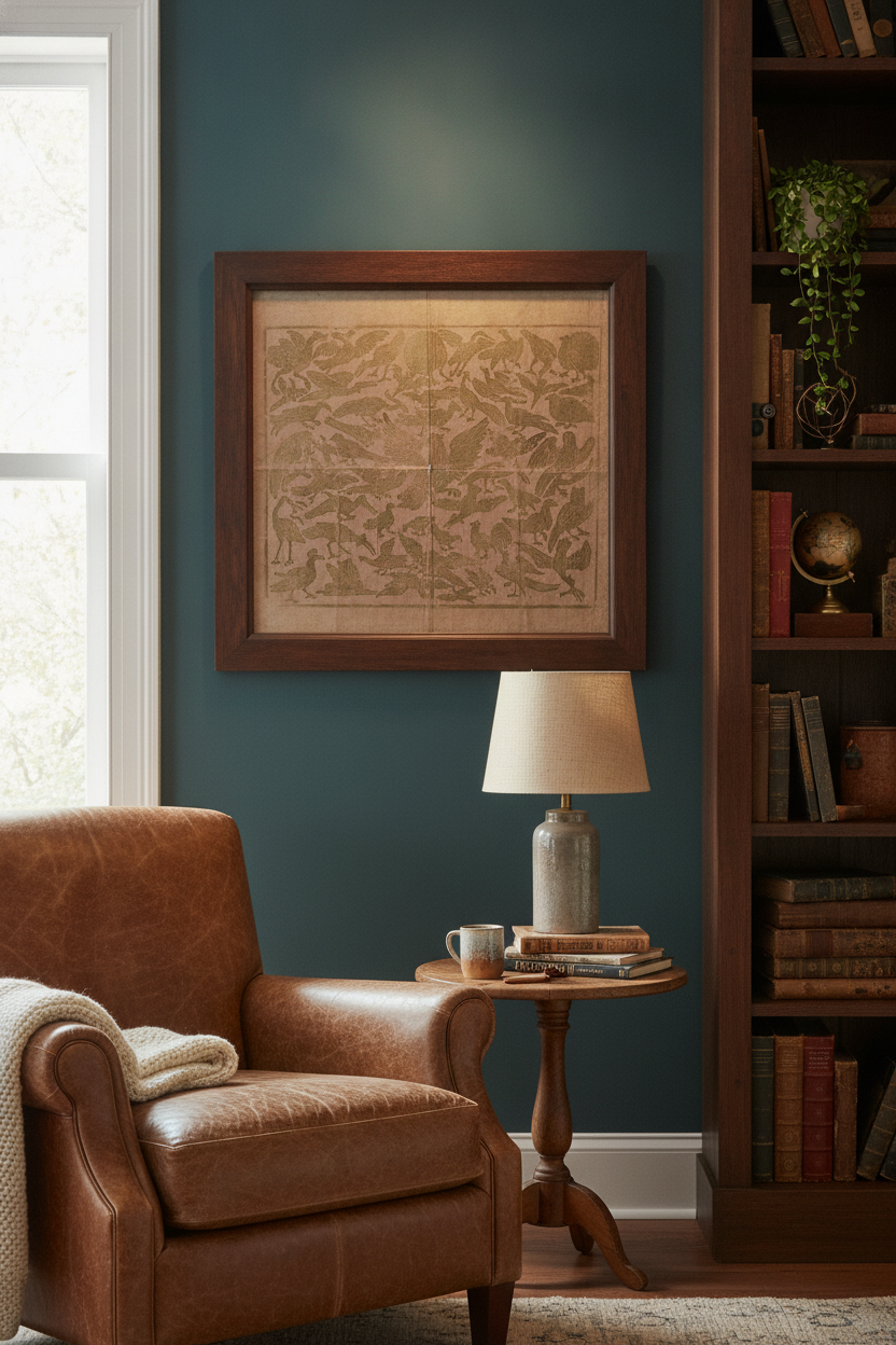Endpaper with Birds