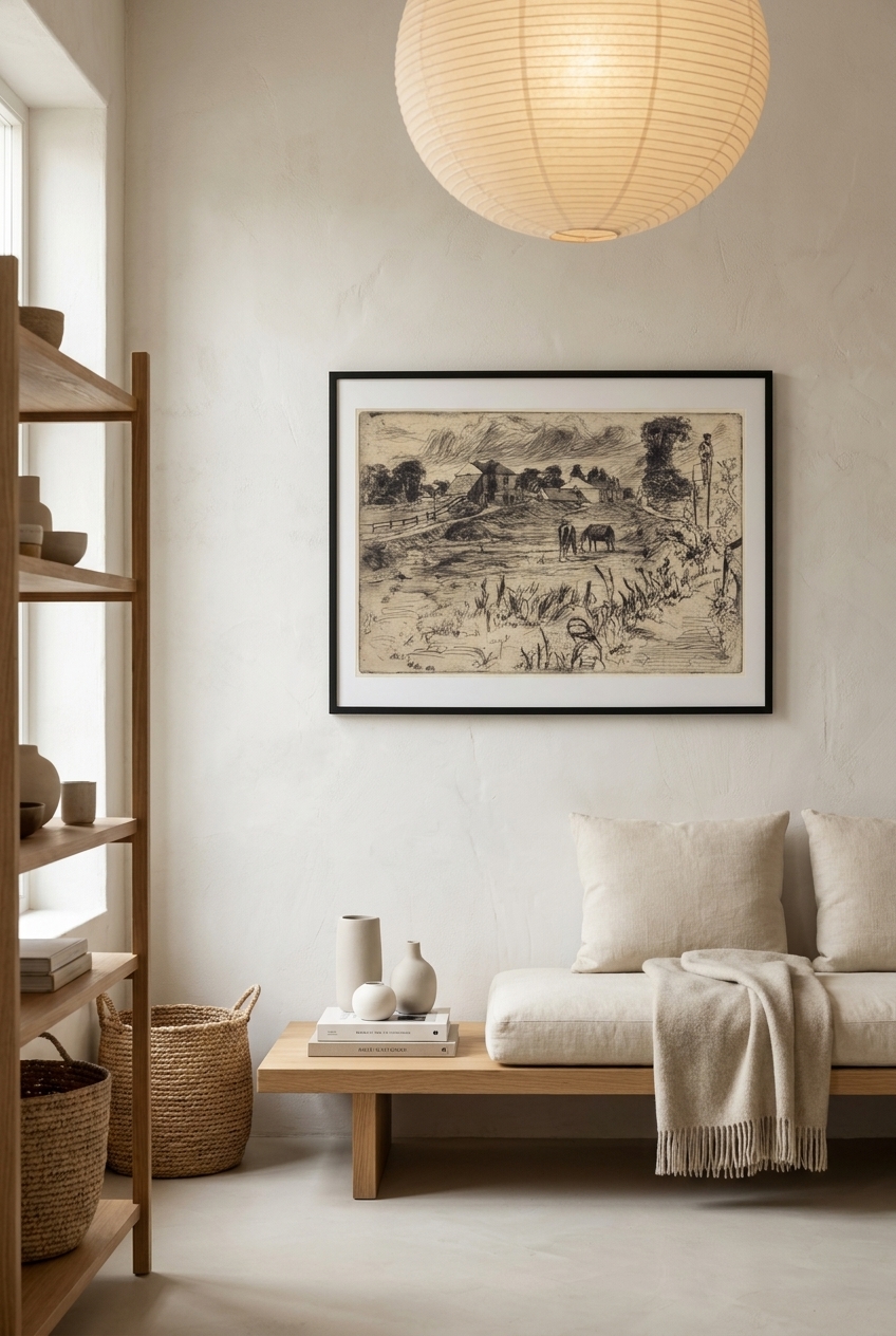 Landscape with Horses