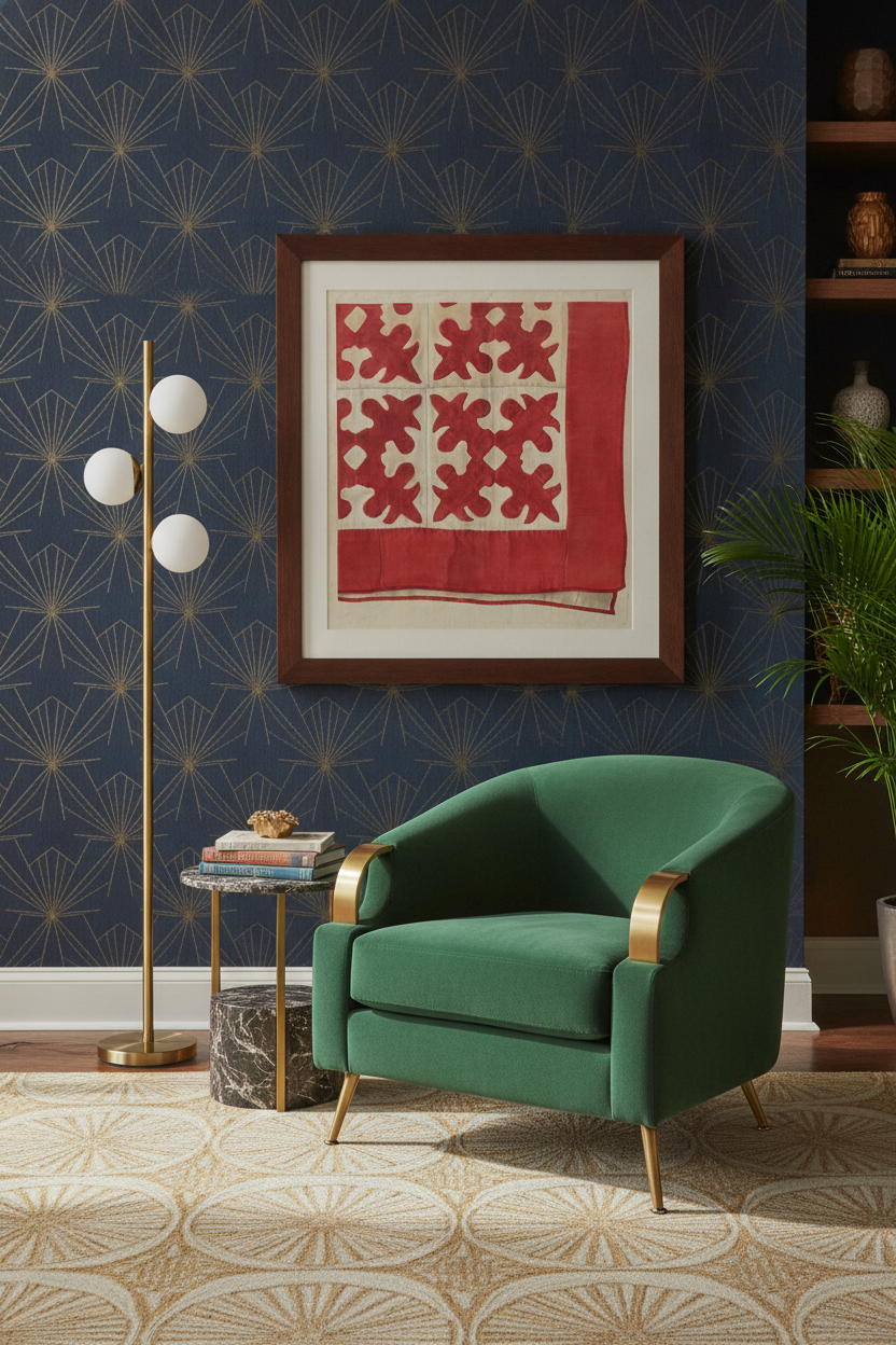 Oak Leaf Pattern Quilt