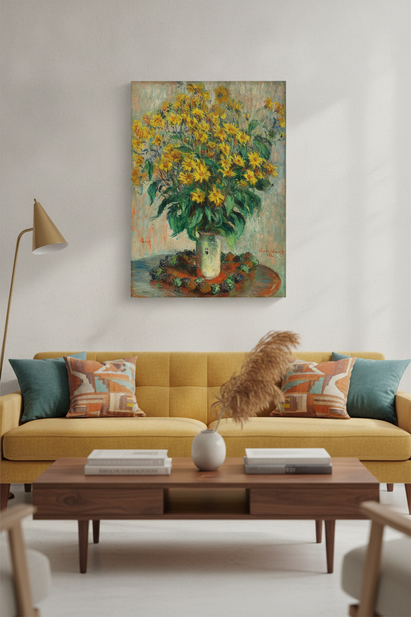 Jerusalem Artichoke Flowers