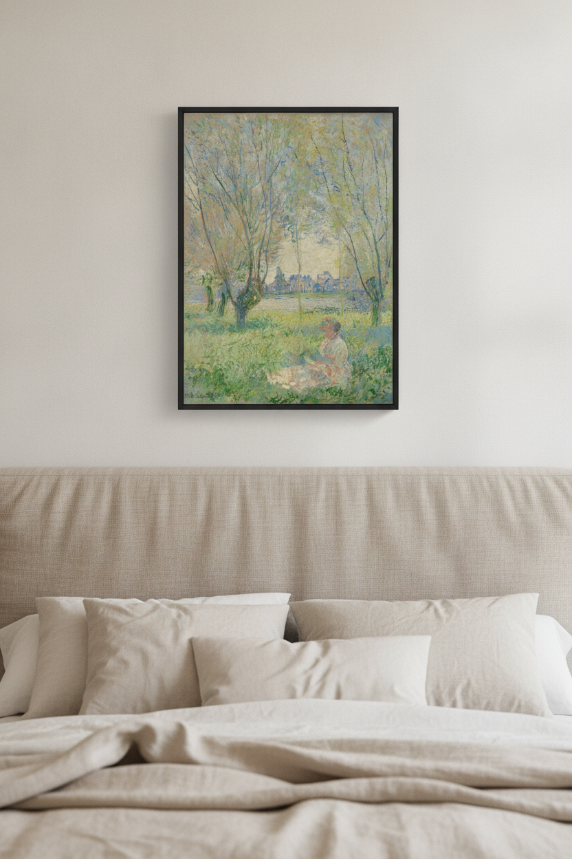 Woman Seated under the Willows