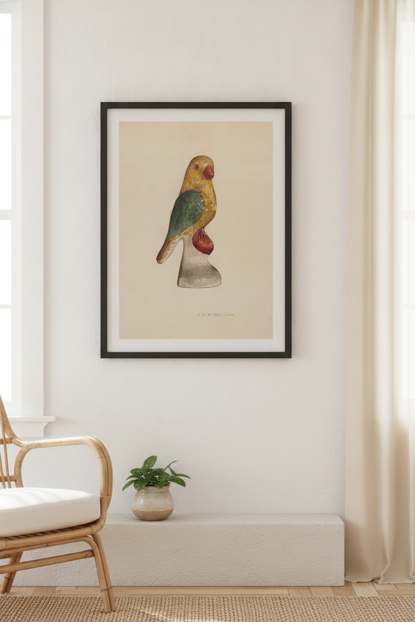 Chalkware Bird