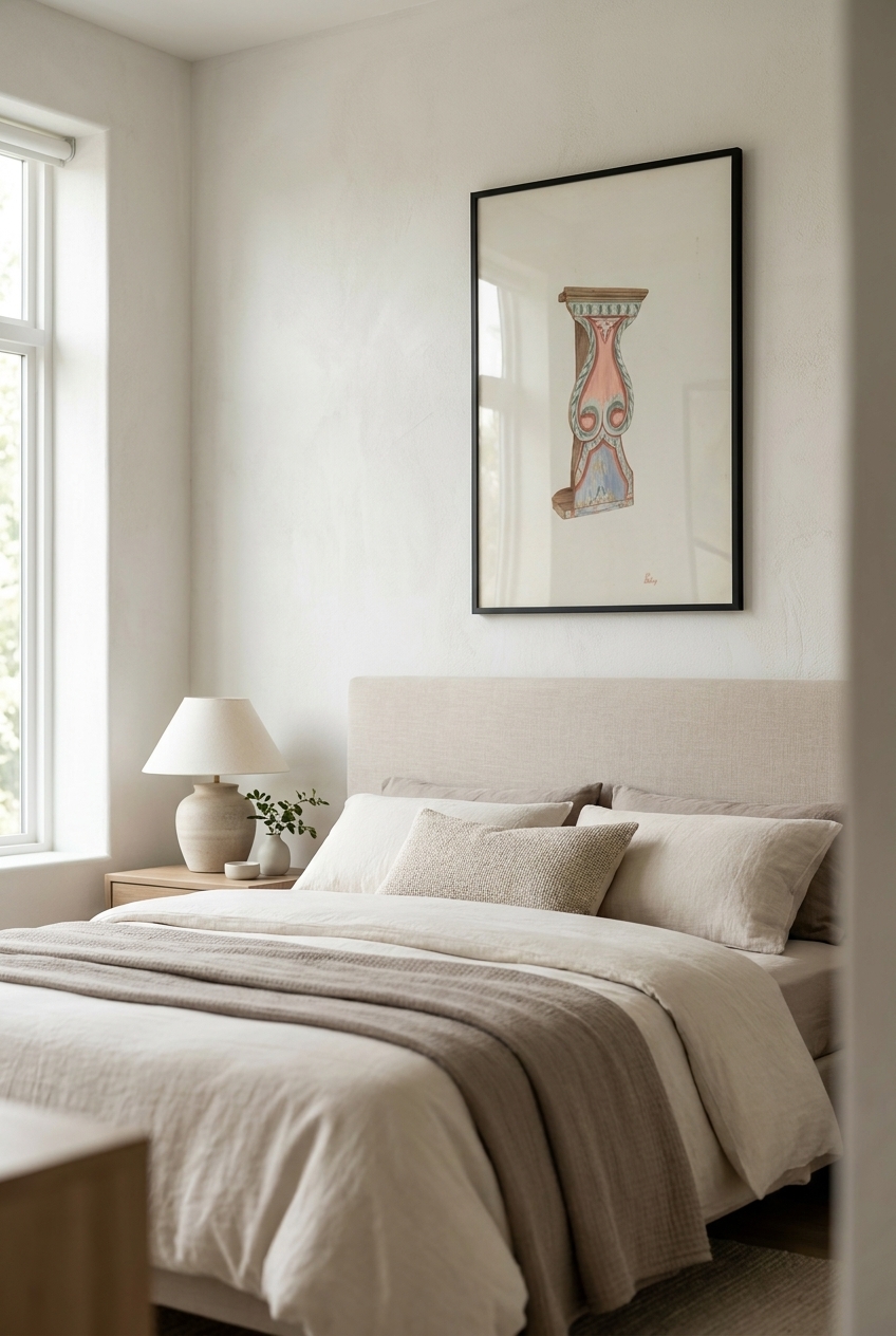 Painted Wall-stand for Flowers, etc.