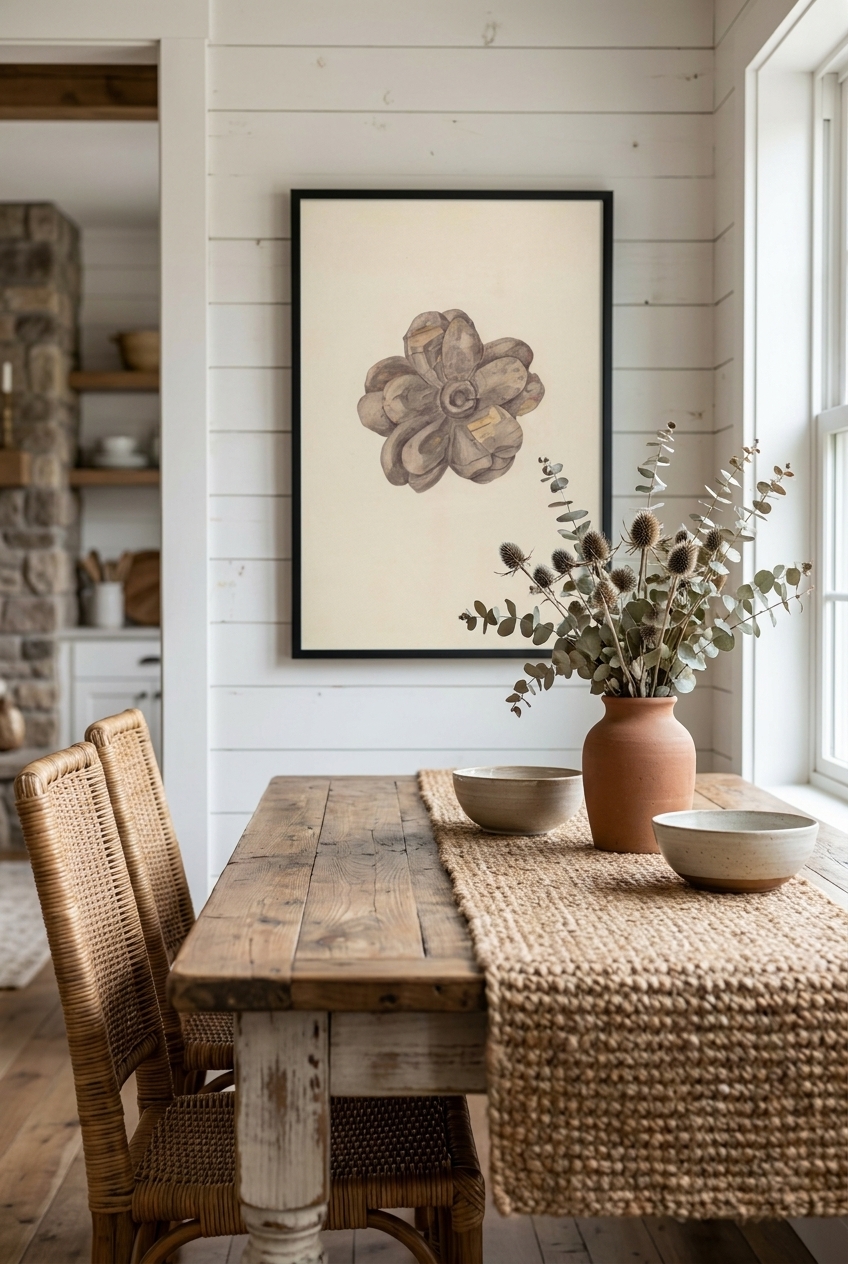 Wood Carving - Flower
