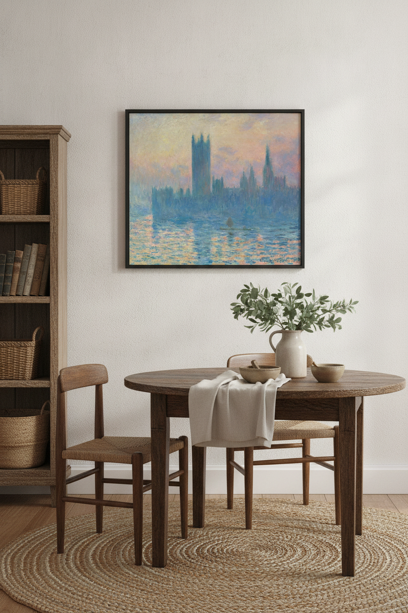 The Houses of Parliament, Sunset