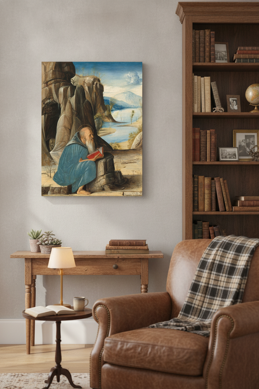 Saint Jerome Reading