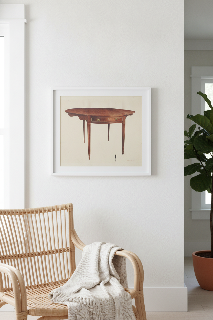 Hepplewhite Drop Leaf Table