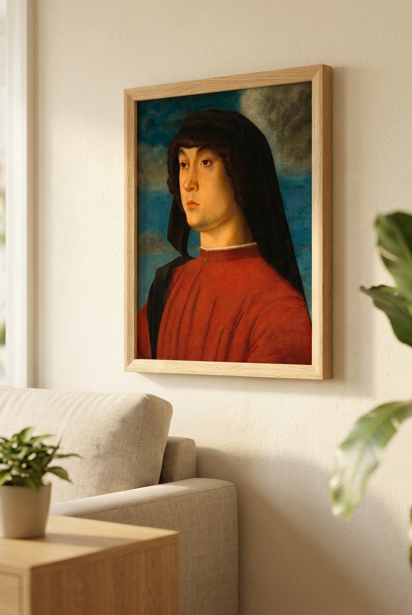 Portrait of a Young Man in Red