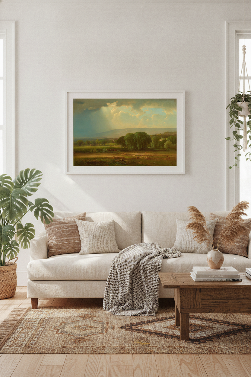 Harvest Scene in the Delaware Valley